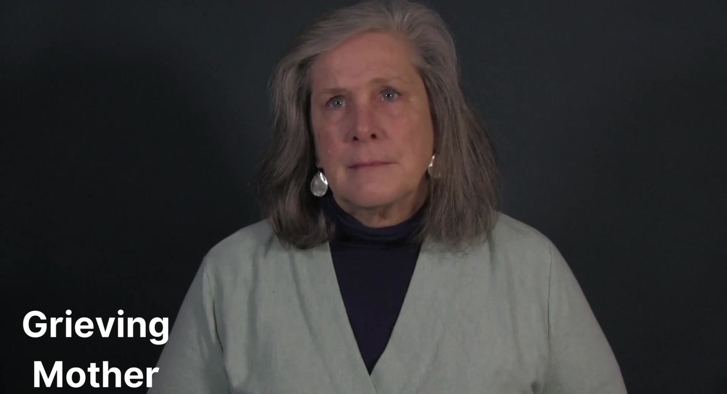Carol Drewes grieving mother volume adjust